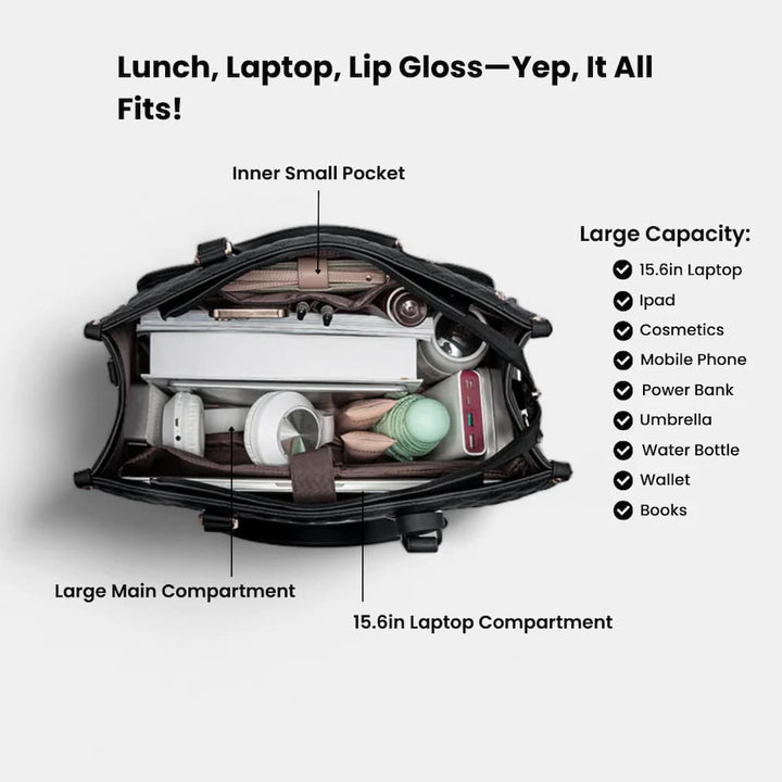 LunchLuxe – Élégance et fonctionnalité dans un seul sac !