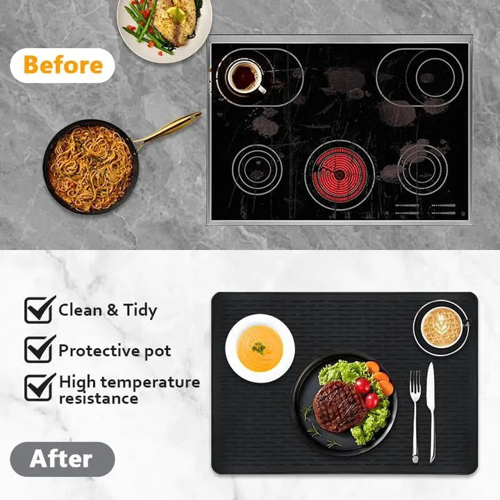 SafeCook Shield – Protection contre la chaleur et couverture propre pour votre cuisinière