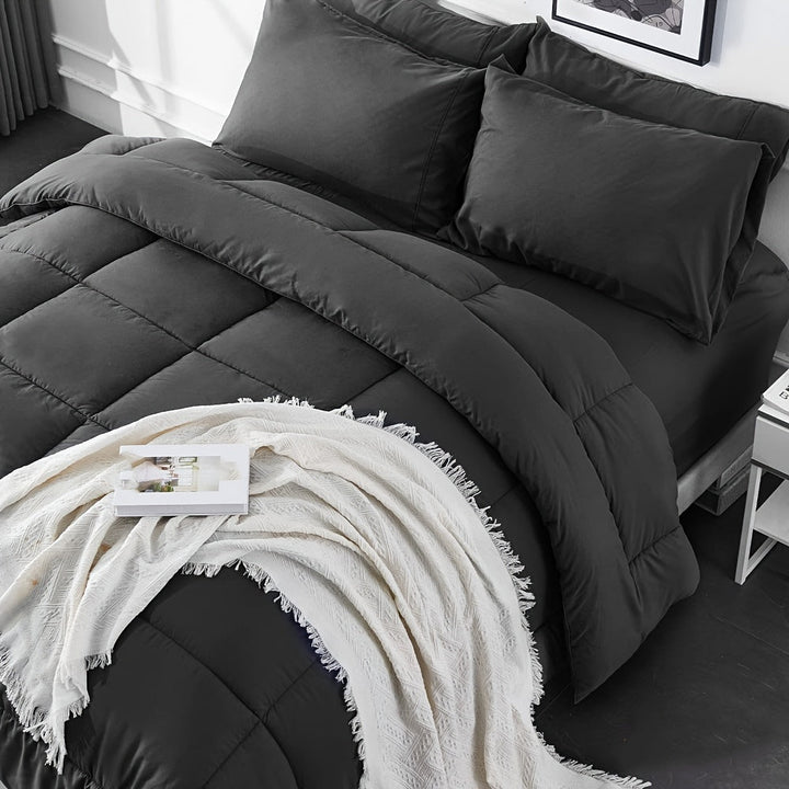 Ensemble de Couette SleepHaven Toutes Saisons | Respirant & Facile d'Entretien | Qualité Hôtelière