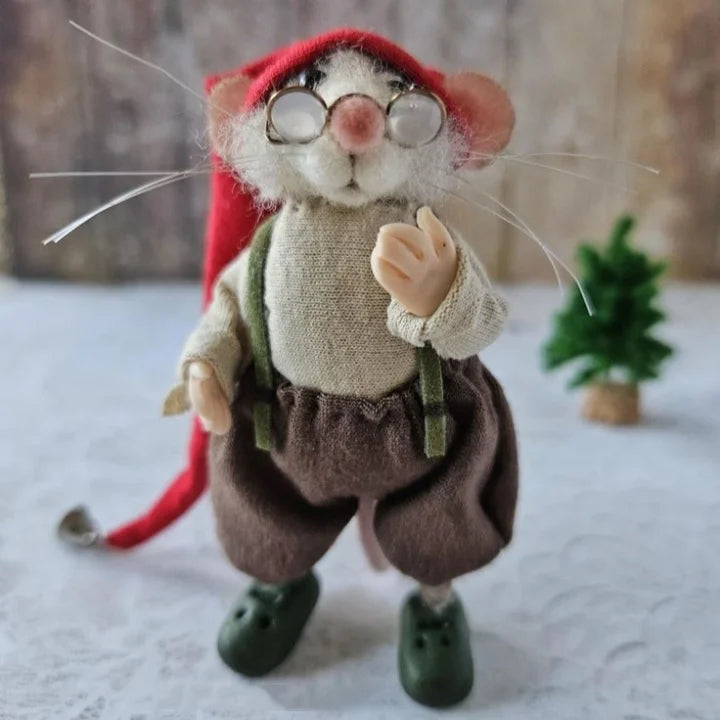 WhiskerWool™ – Souris en feutre à la main