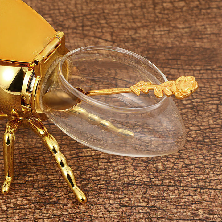 LuxeBee – Pot à miel élégant au design marqué
