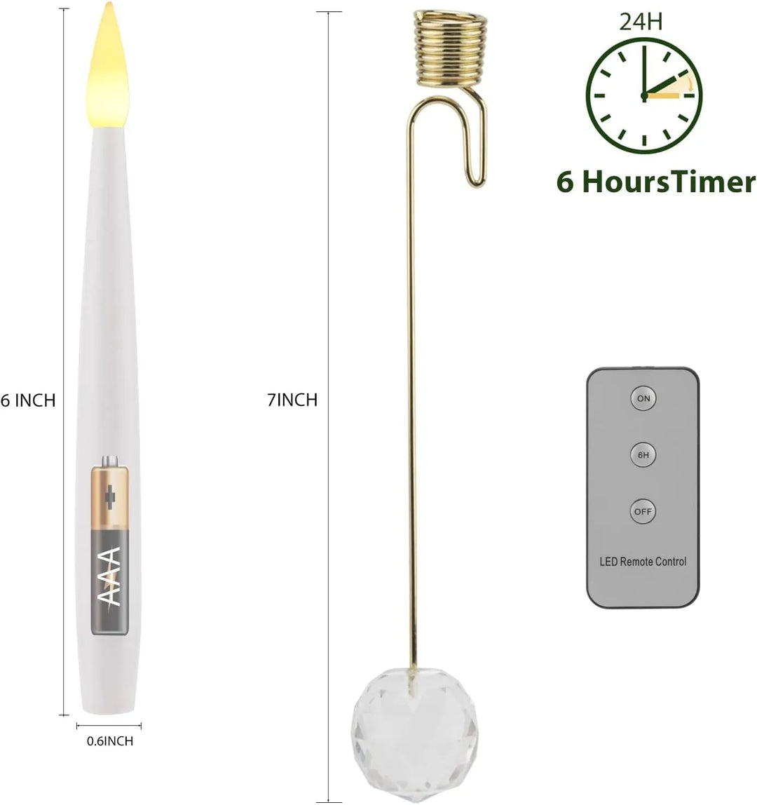 GlowMatic™ – Bougies LED télécommandées