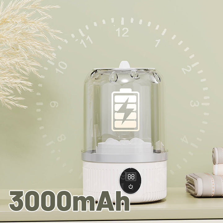 WashyGo Pro – Mini-machine à laver portable sans fil pour un usage partout !