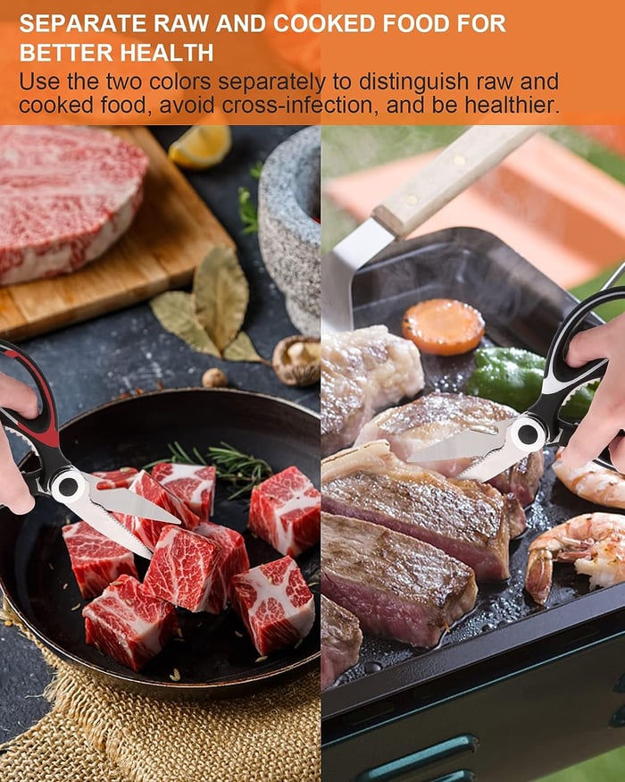 ChefCut – Les ciseaux de cuisine polyvalents pour toutes les tâches
