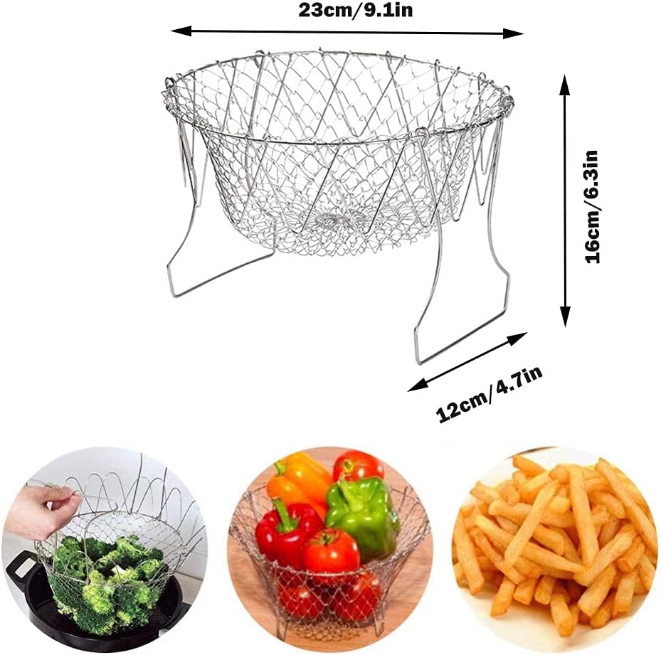 1+1 GRATUIT | FlexiChef Duo – Panier de cuisine multifonctionnel pour cuire, frémir et égoutter