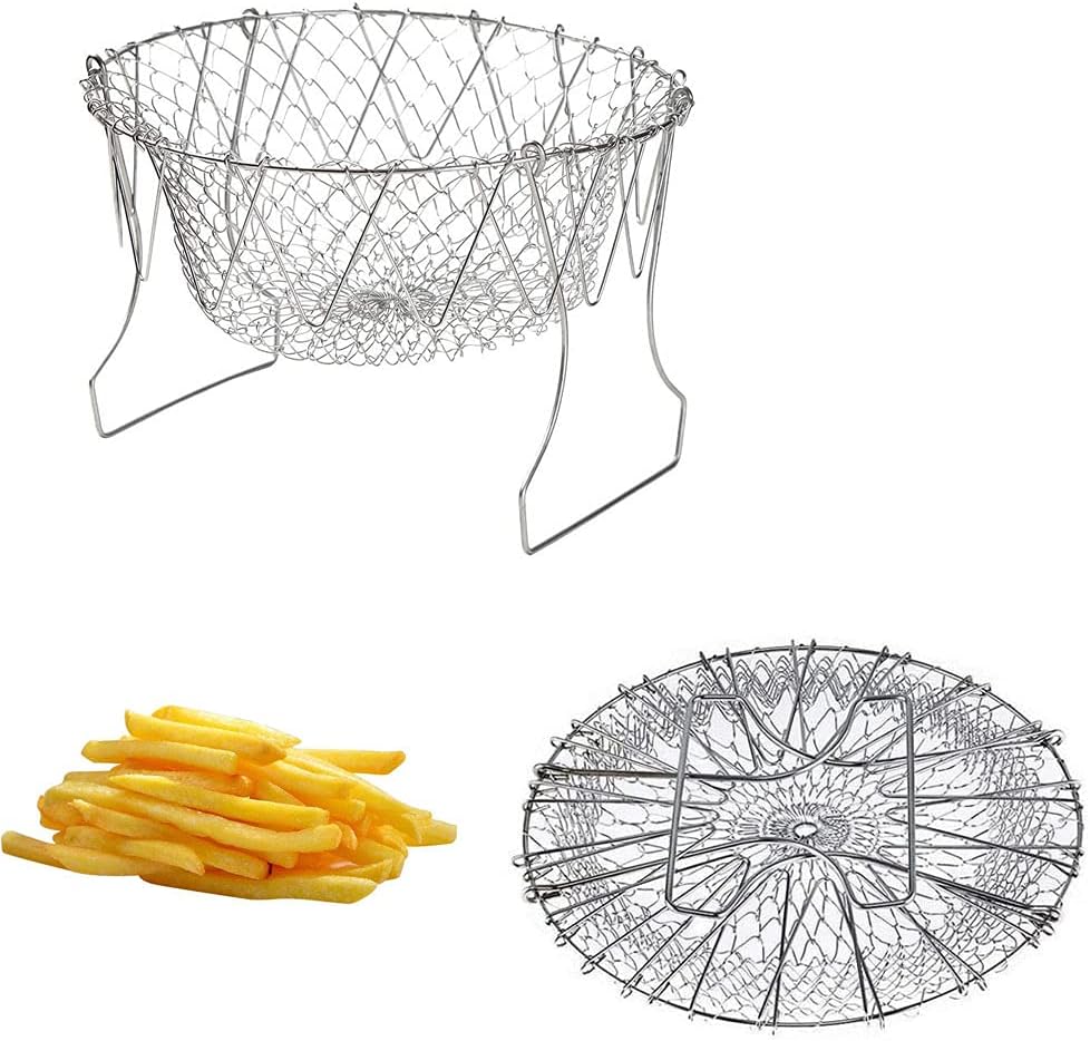 1+1 GRATUIT | FlexiChef Duo – Panier de cuisine multifonctionnel pour cuire, frémir et égoutter