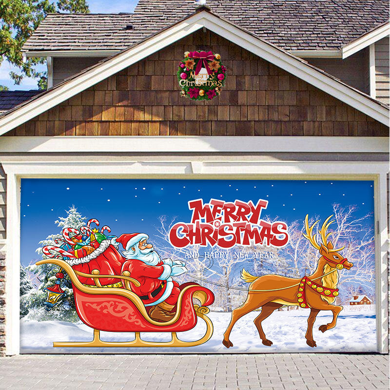 JollyRidez™ – Décoration de porte de garage