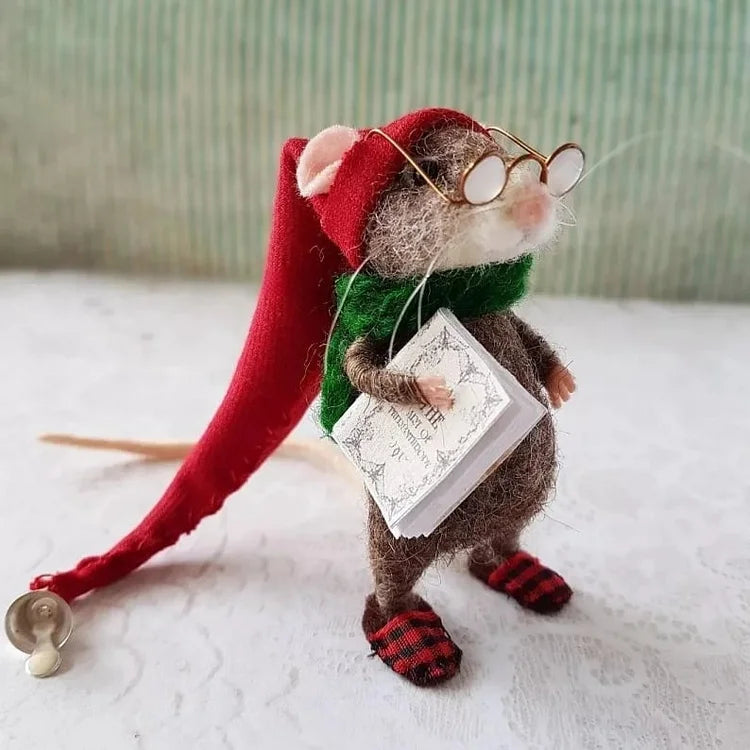 WhiskerWool™ – Souris en feutre à la main