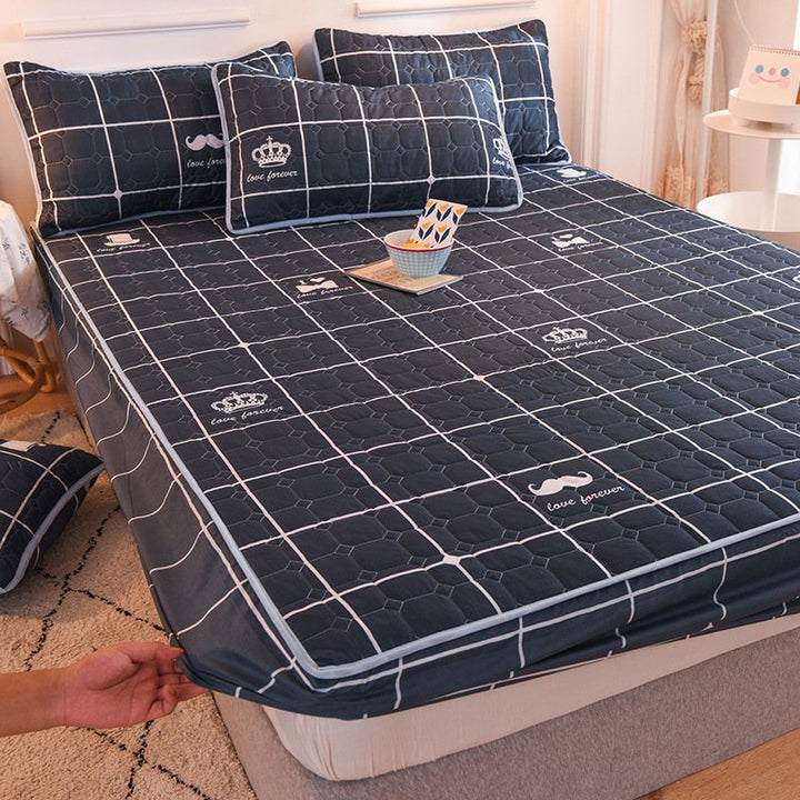 CushioLux - Housse de matelas en soie respirante