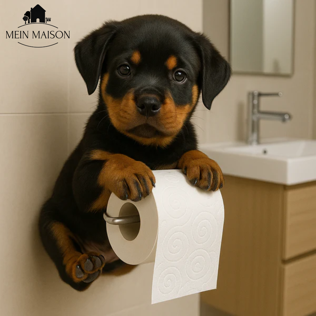 PawRoll – Le porte-papier toilette au charme animal!