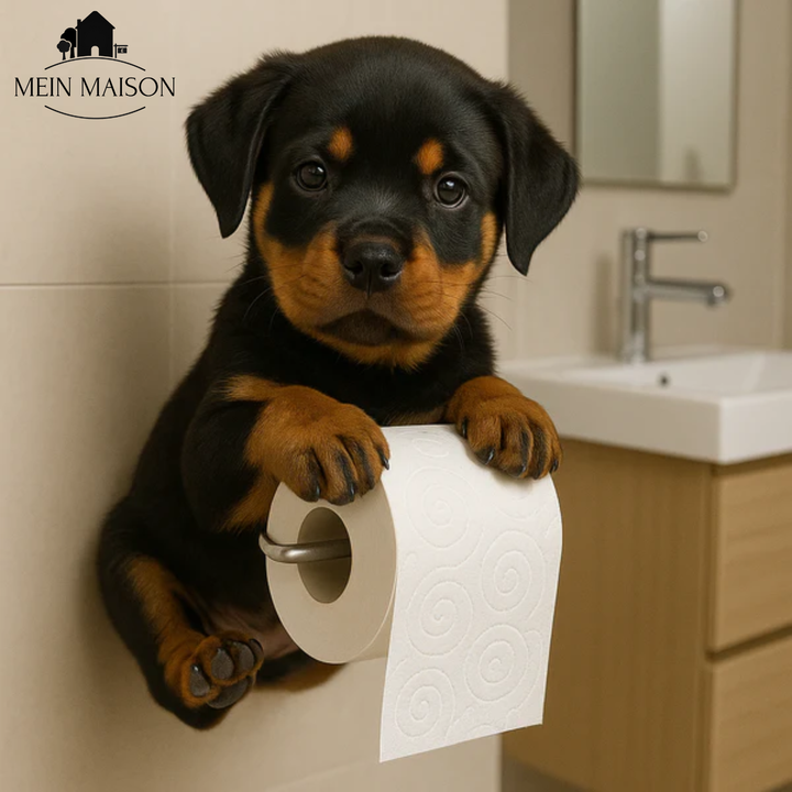 PawRoll – Le porte-papier toilette au charme animal!