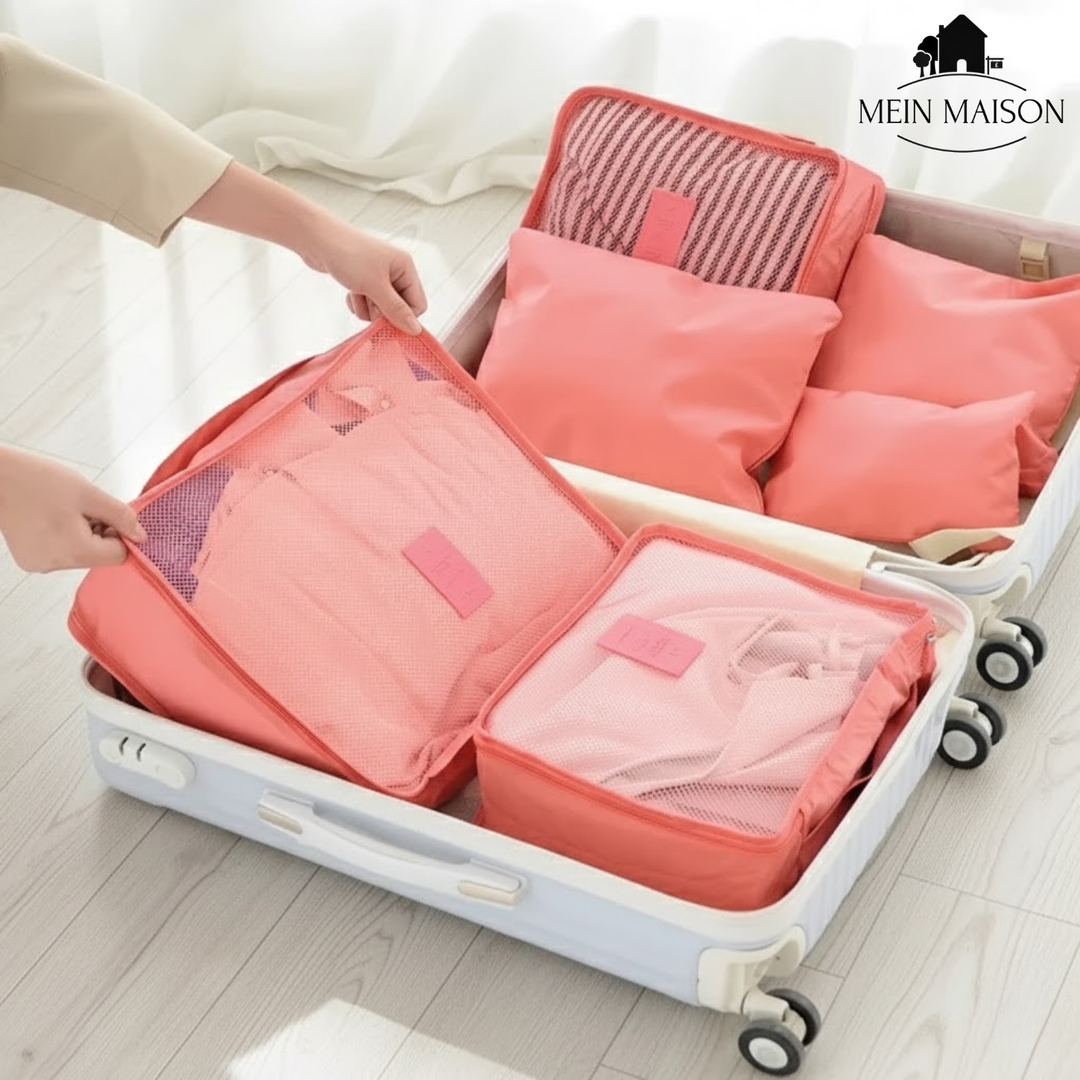 TravelOrganizer – Ouvrez la valise, sortez le chaos ! (set de 6)