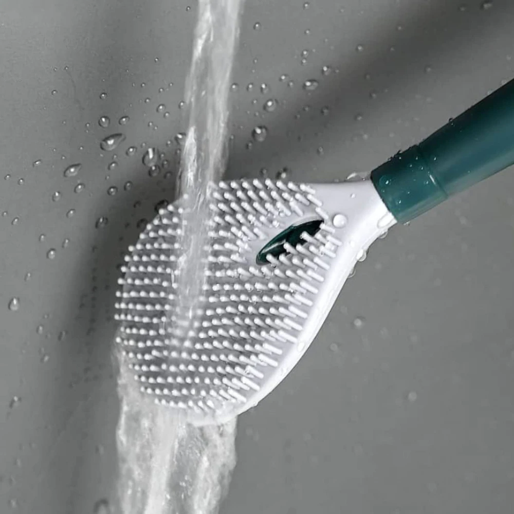 ScrubEase - Brosse de toilette flexible pour un nettoyage précis et facile