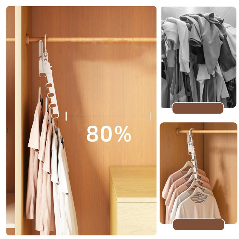 2+1 GRATUIT | FoldiHooks - Votre ensemble de cintres compact