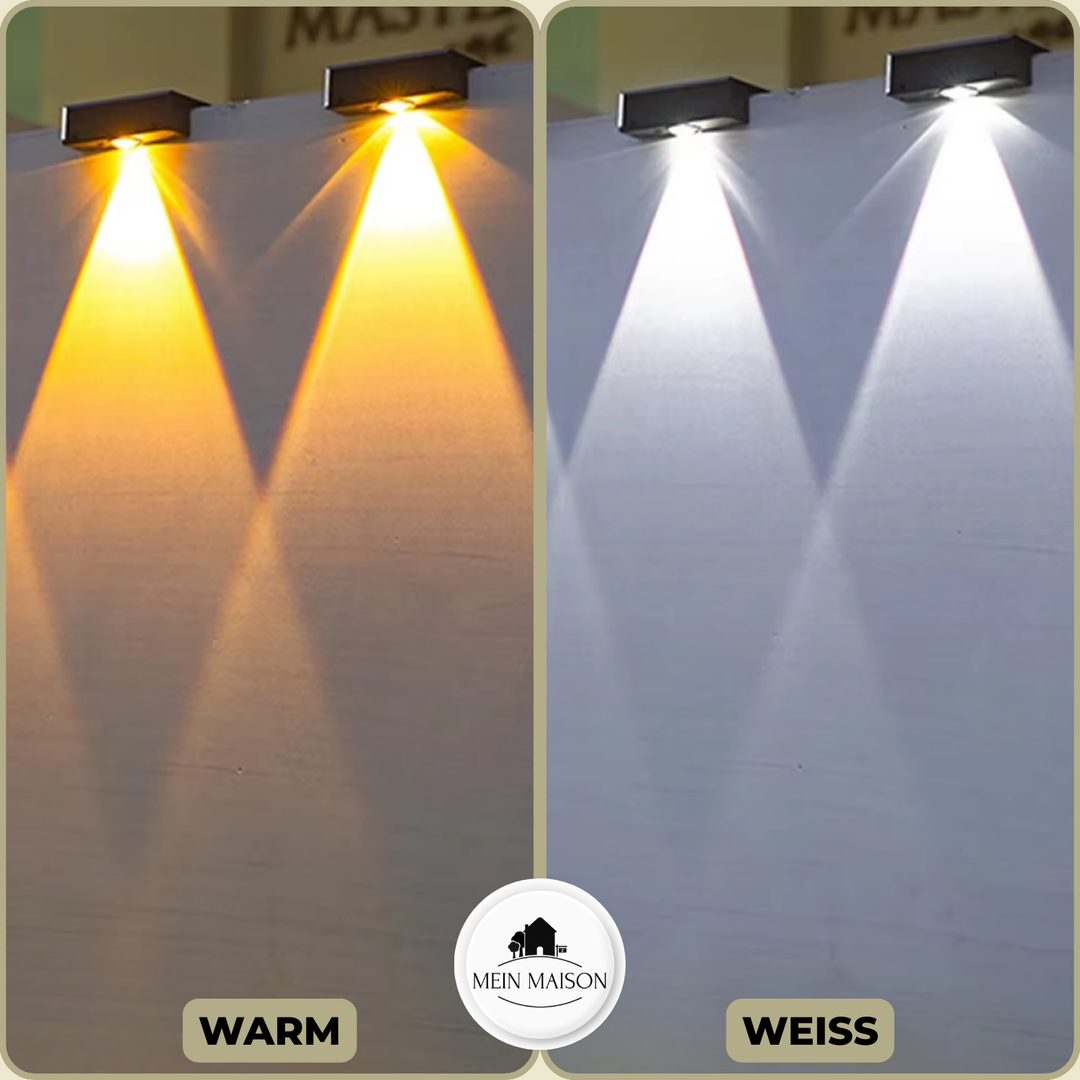 Solario Lampe de Jardin | LED Solaire | Lumière Chaude & Colorée | Étanche IP65