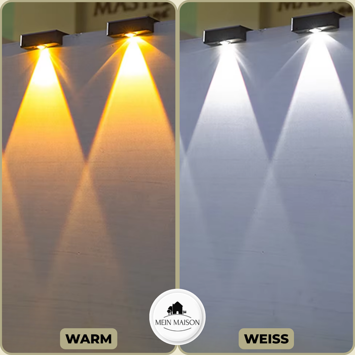Solario Lampe de Jardin | LED Solaire | Lumière Chaude & Colorée | Étanche IP65