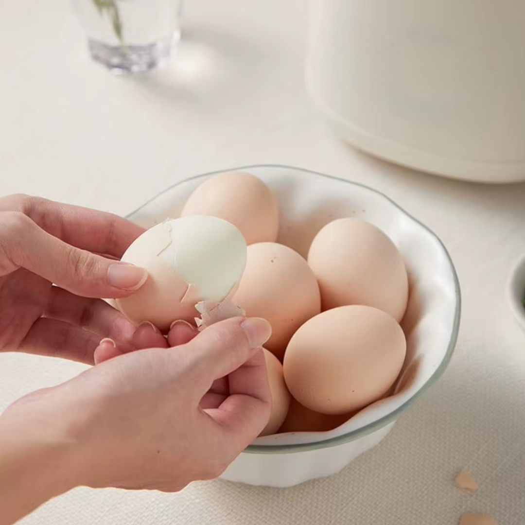 Cuit-oeufs électrique EggiCook | Oeufs parfaits d'un simple bouton | Arrêt automatique | 4 oeufs