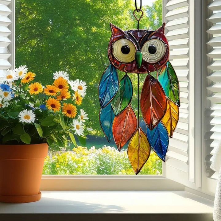 LumoOwl – La chouette magique des couleurs pour la fenêtre !