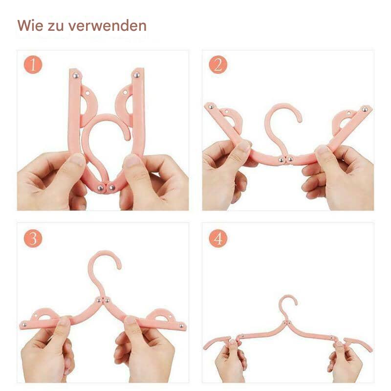 2+1 GRATUIT | PocketHang - Cintre de voyage portable rétractable