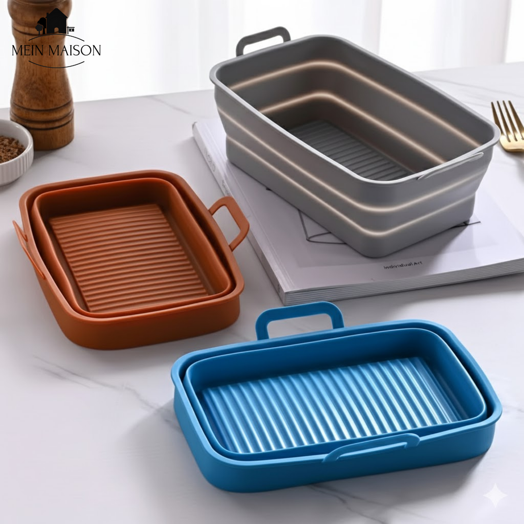 CrispMate – Les inserts astucieux pour friteuses à air !
