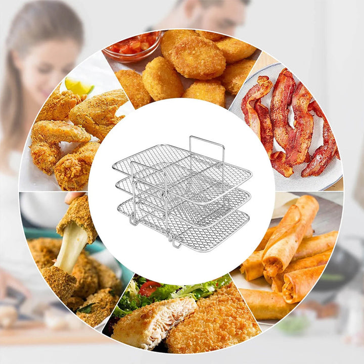 SteelStack - Gril en acier inoxydable multicouche