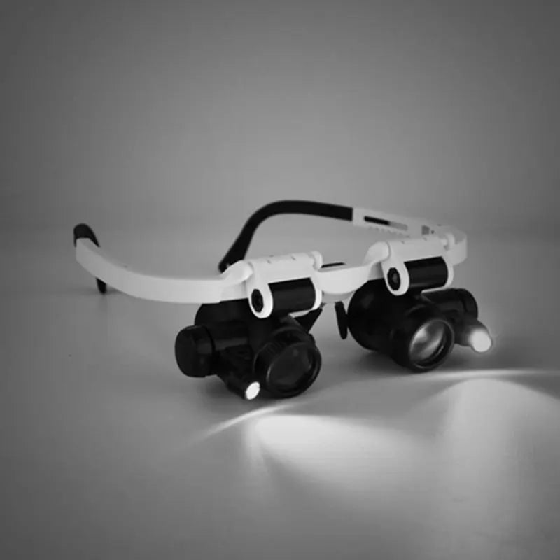 OptiBright - Lunettes loupe LED