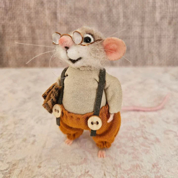 WhiskerWool™ – Souris en feutre à la main
