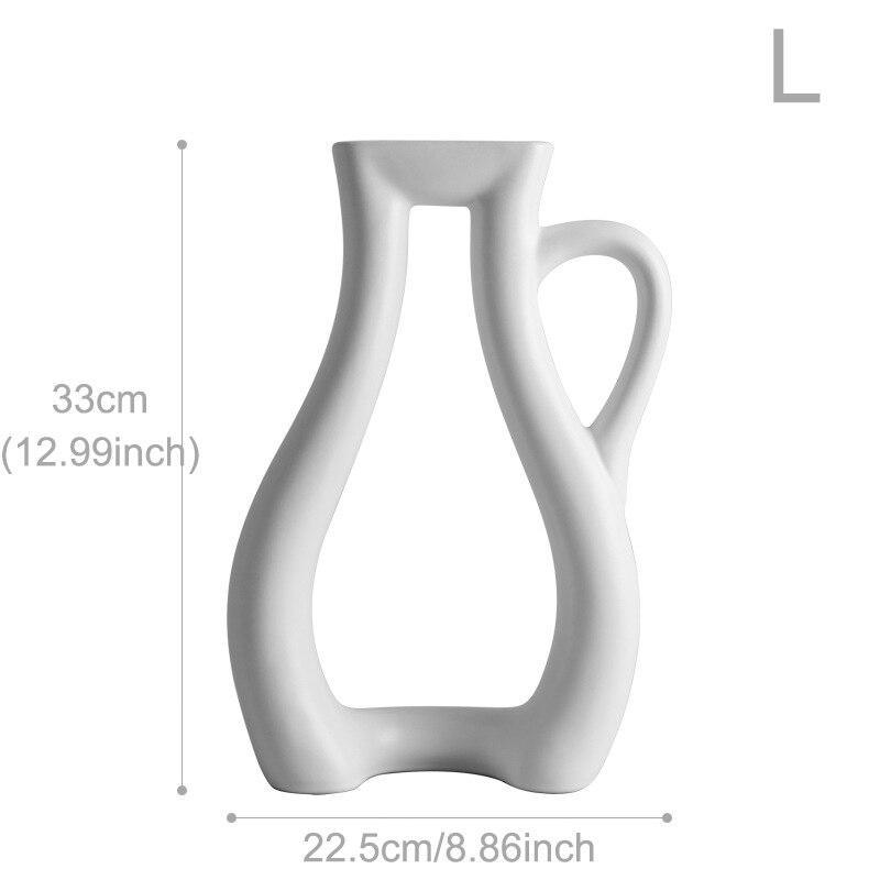 Élégant vase Lola en céramique pour un boligindretning moderne