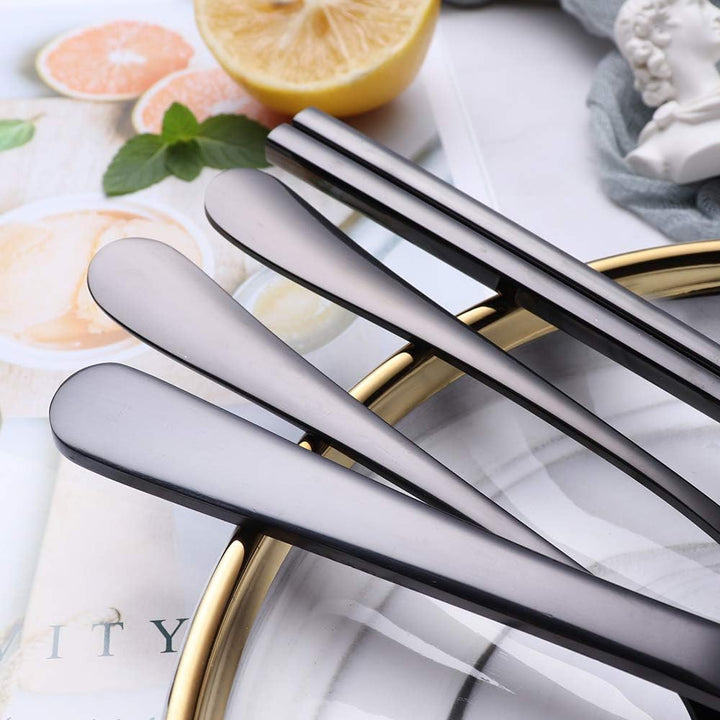 Set de couverts GoCutlery | 4 pièces pour emporter | Acier inoxydable & sans BPA | Avec étui de transport