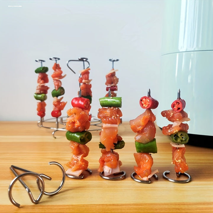 5+5 GRATUIT | GrillElevate – Les brochettes en acier inoxydable pour un barbecue uniforme et parfait