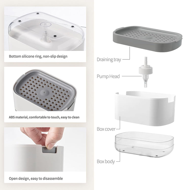 SoapEase – Des mains propres, une cuisine propre, d'une simple pression !