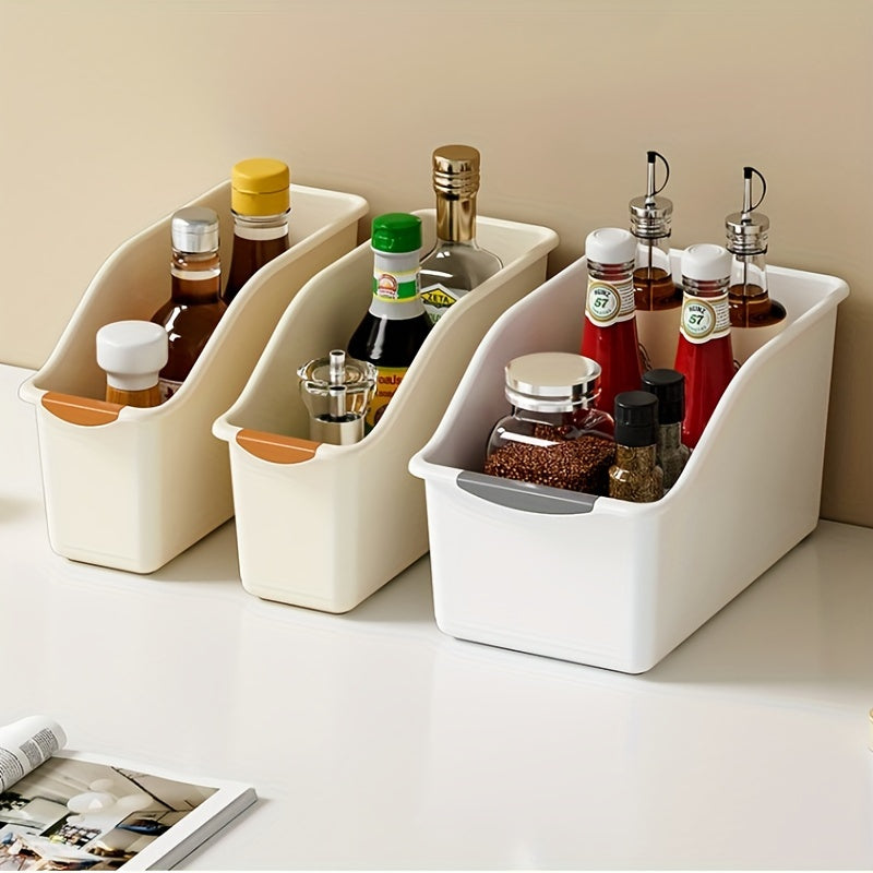 Orgalina Panier de rangement 2 pièces | Gain de place & Multifonctionnel | Design moderne en plastique
