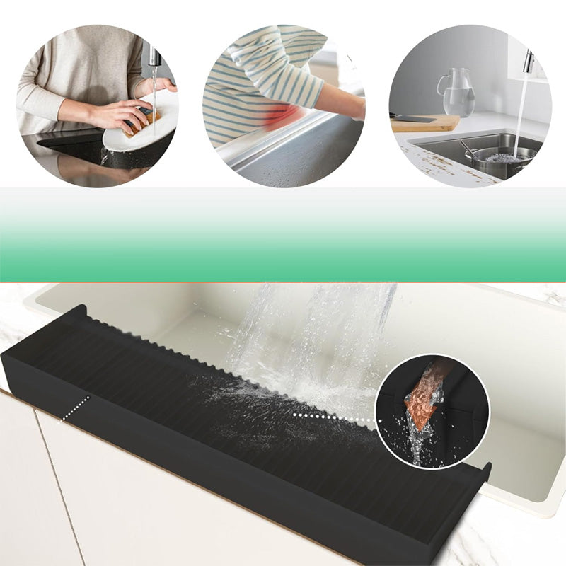 SplashShield – Dites adieu aux éclaboussures d'eau sur votre plan de travail
