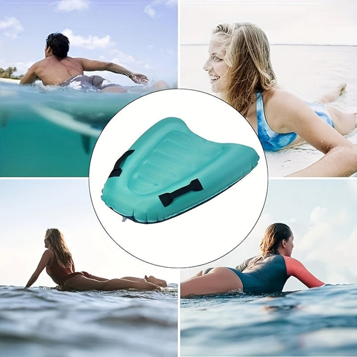 Planche de natation gonflable Aqualoop Flow | Légère & Robuste | Avec poignées | 67×53×13 cm