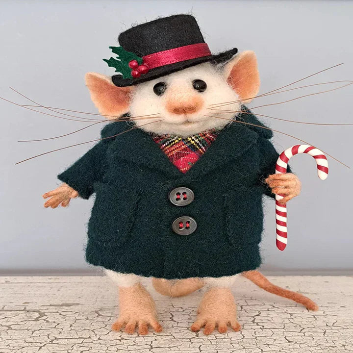 WhiskerWool™ – Souris en feutre à la main