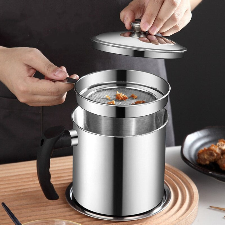 GreaseGuard – Réutilisation multiple de l'huile de cuisson et économies