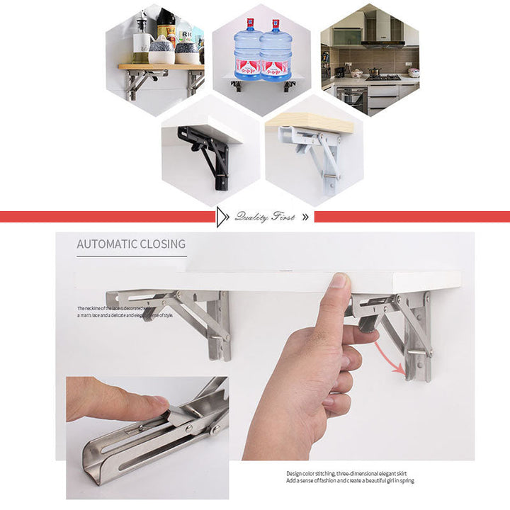 1+1 GRATUIT | DuraFold - Support pliant mural à montage DIY