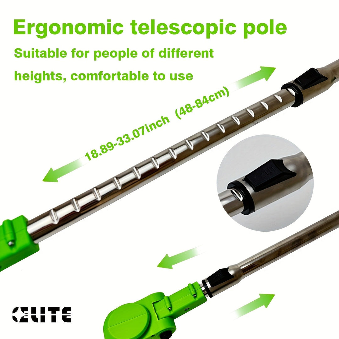 Tondeuse à gazon sans fil GrünKraft | Réglable & Portable | Multiples lames interchangeables | Légère & Pratique
