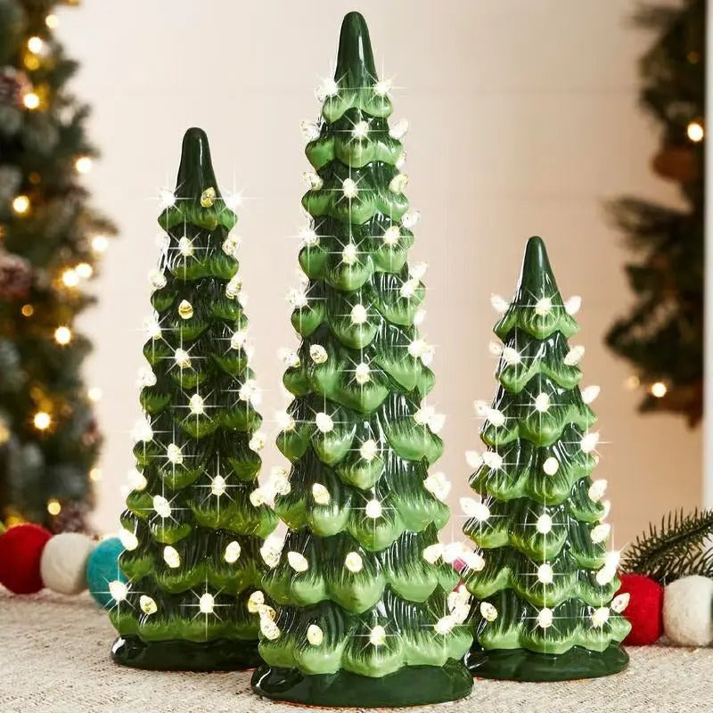 TreeLeds™ - Mini-arbre Nostalgique Peint à la Main