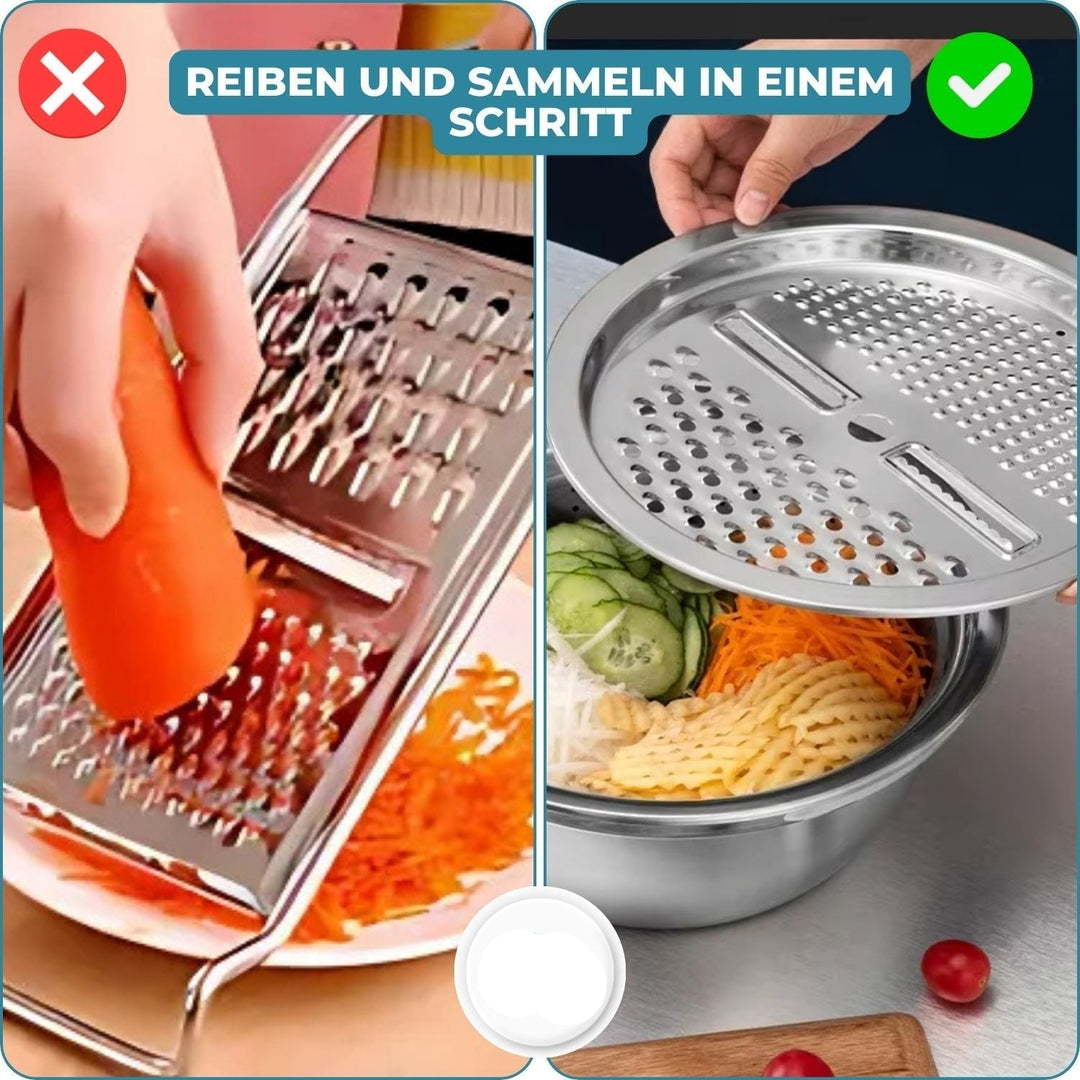 GrateBasin - Bassin 6-en-1 en acier inoxydable
