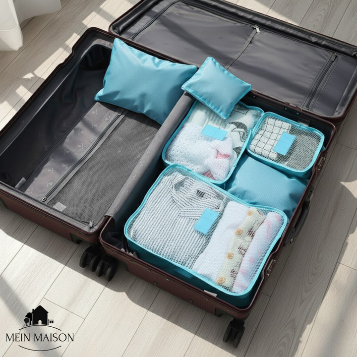 TravelOrganizer – Ouvrez la valise, sortez le chaos ! (set de 6)