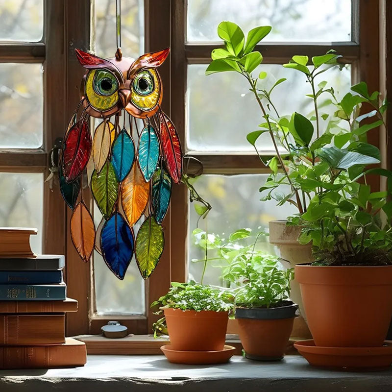 LumoOwl – La chouette magique des couleurs pour la fenêtre !