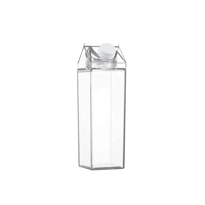 1+1 GRATUIT | ClearBottle - Bouteilles à boire en carton de lait acrylique