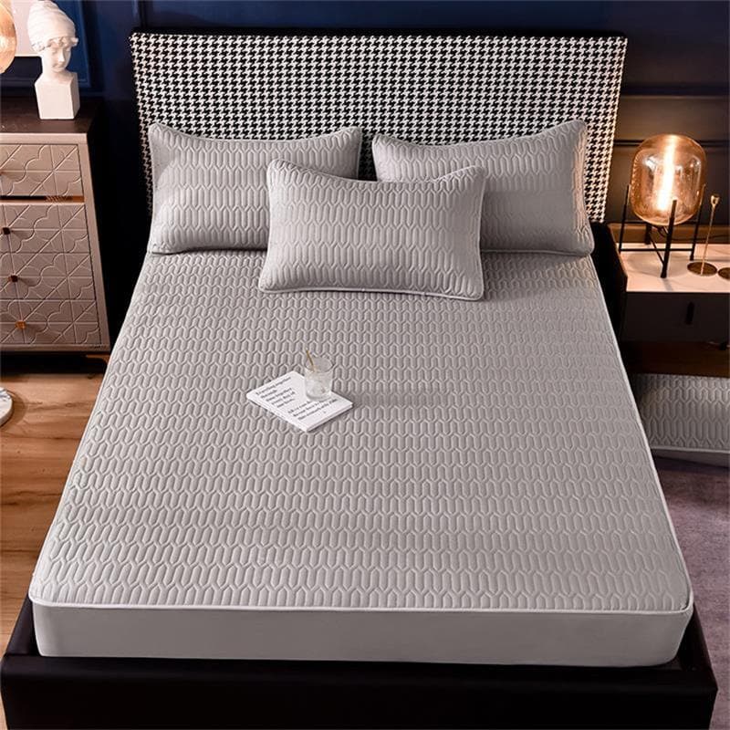 SilkyBreathe - Housse de matelas en soie respirante et ultra douce