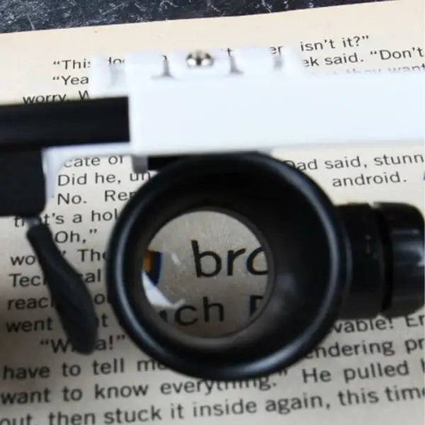 OptiBright - Lunettes loupe LED