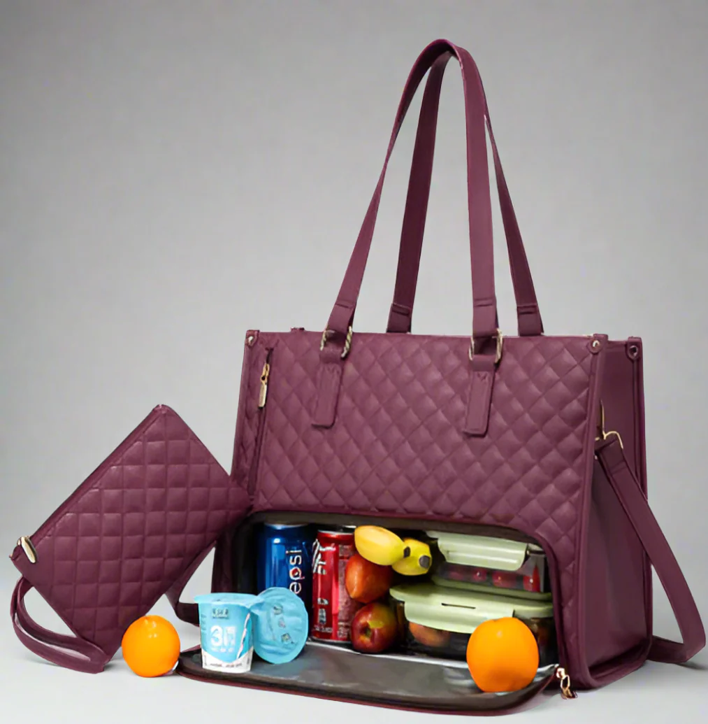 LunchLuxe – Élégance et fonctionnalité dans un seul sac !
