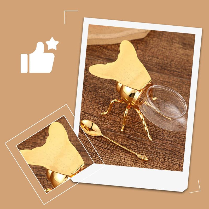 LuxeBee – Pot à miel élégant au design marqué