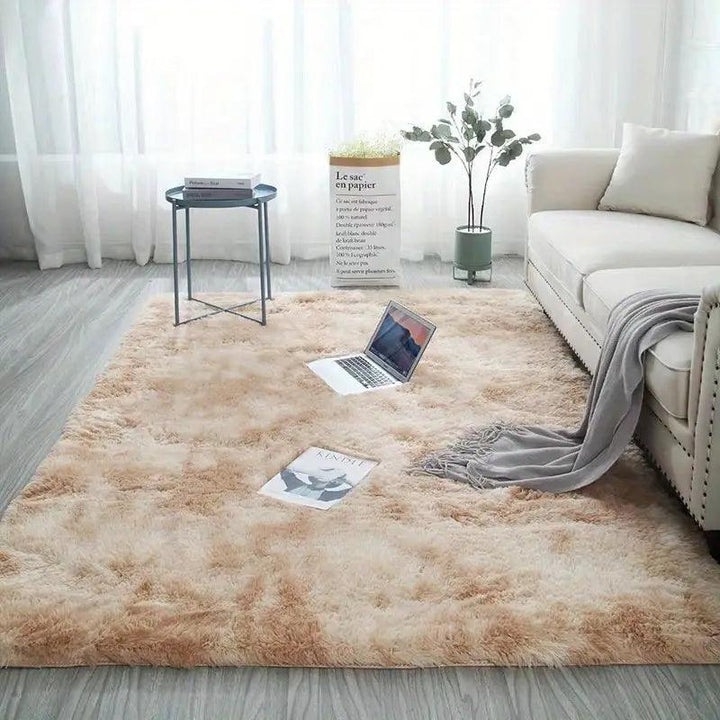 Tapis Doux | Design Tie-Dye | Antidérapant & Douillet | 80x120 cm