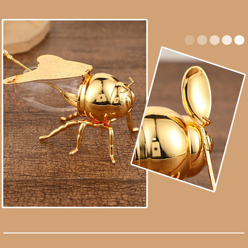 LuxeBee – Pot à miel élégant au design marqué