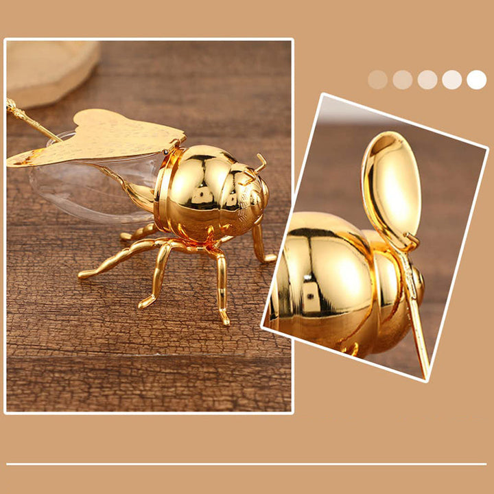 LuxeBee – Pot à miel élégant au design marqué